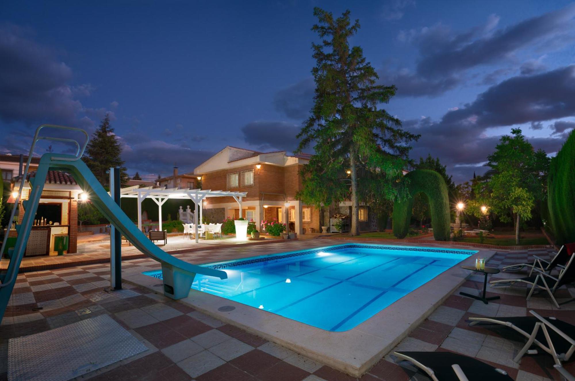 Villa Granada Garden Deluxe Monachil Eksteriør bilde